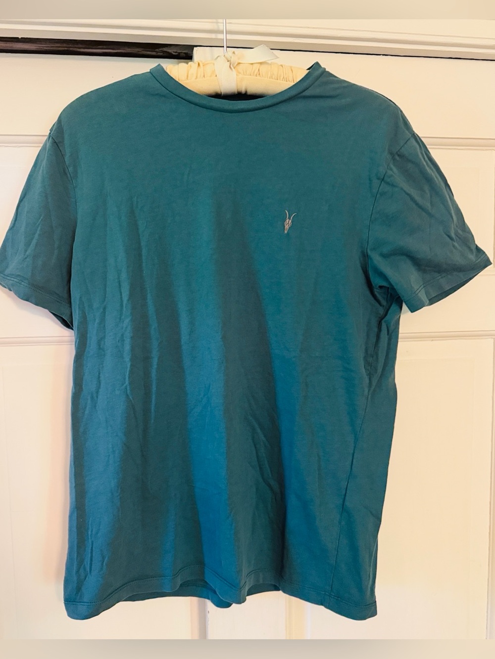 All Saints organic cotton slim fit Crew Neck T-Shirt